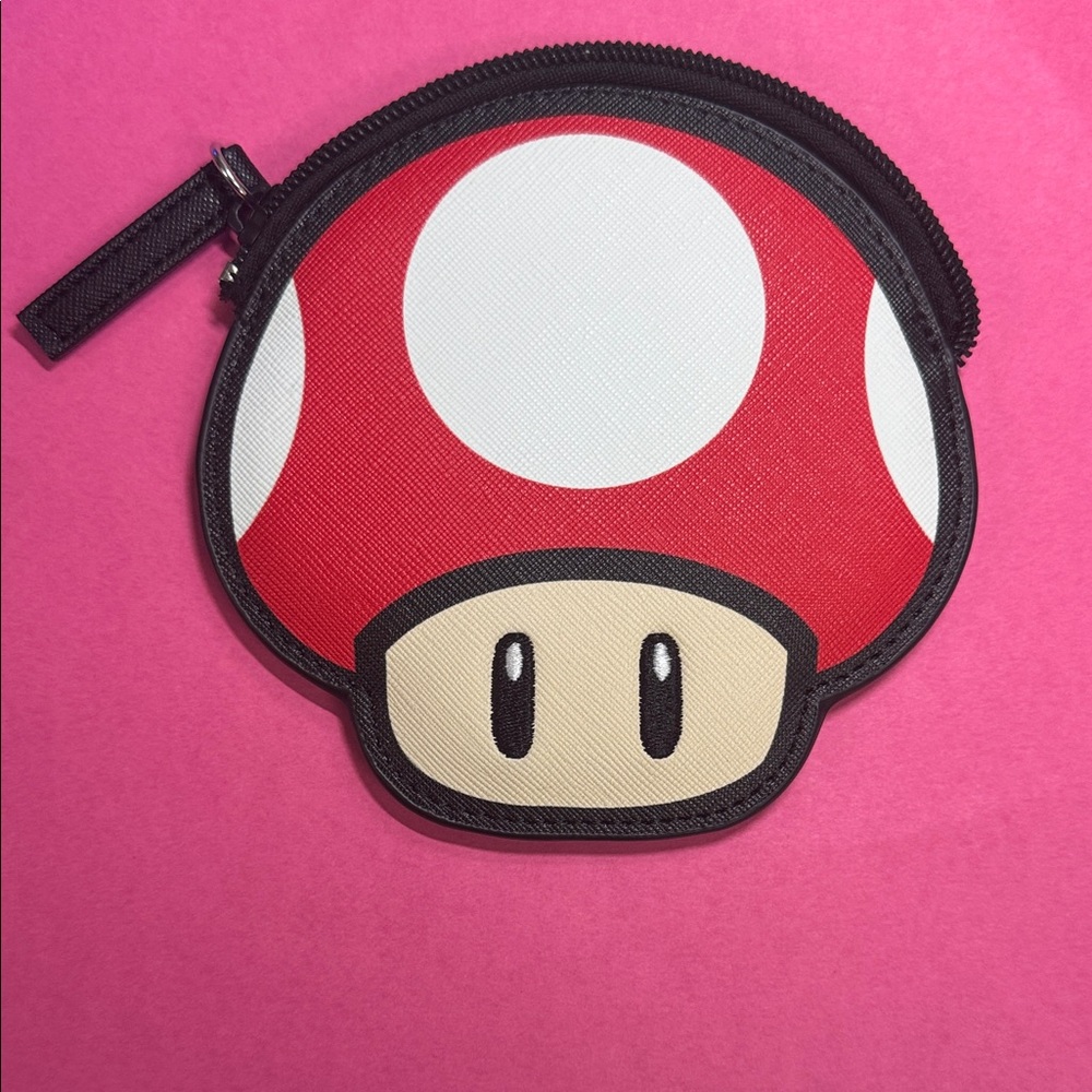 Red Mushroom Coin Purse from Universal Studios